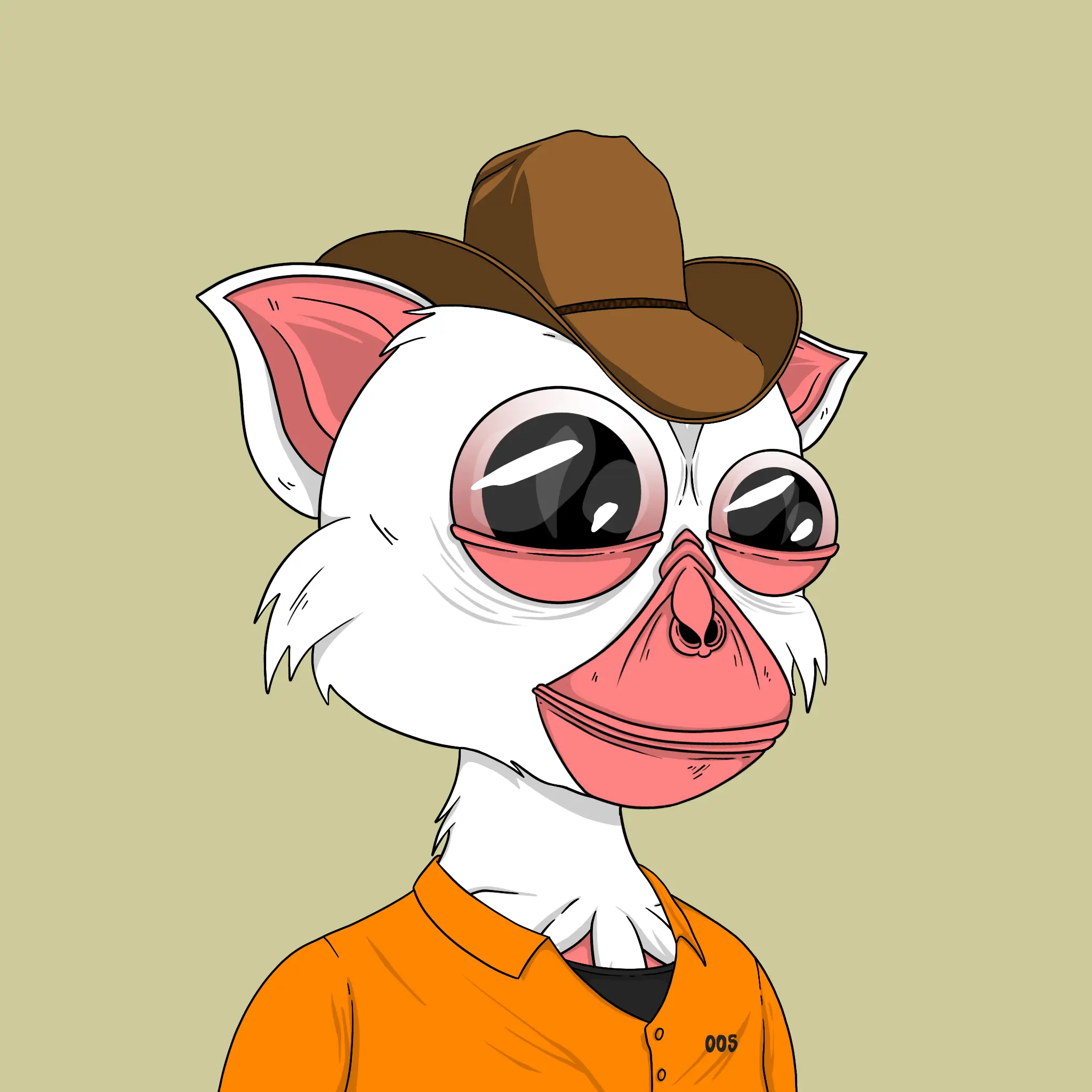 Trendy Tarsier #215 NFT on Algorand