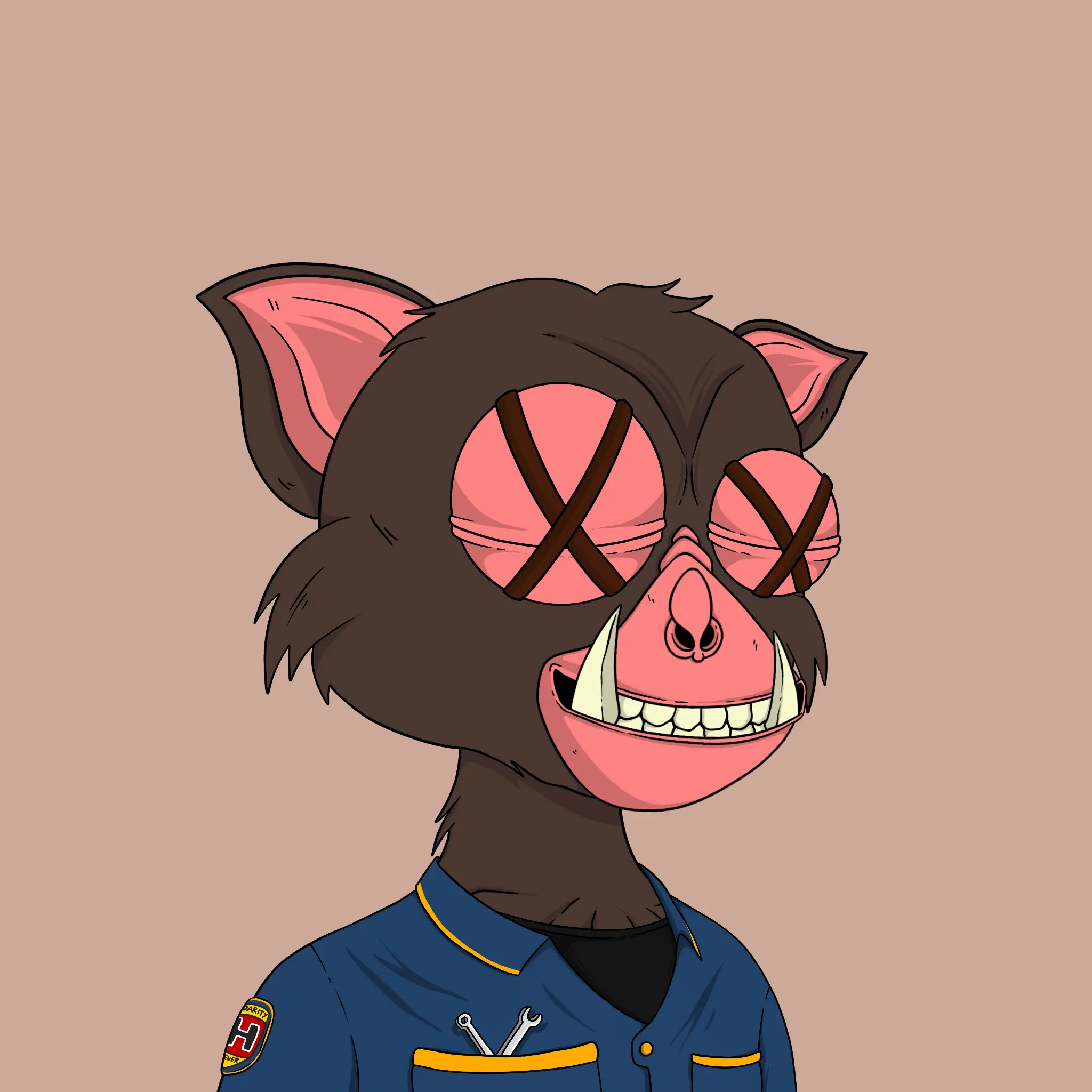 Trendy Tarsier #378 NFT on Algorand