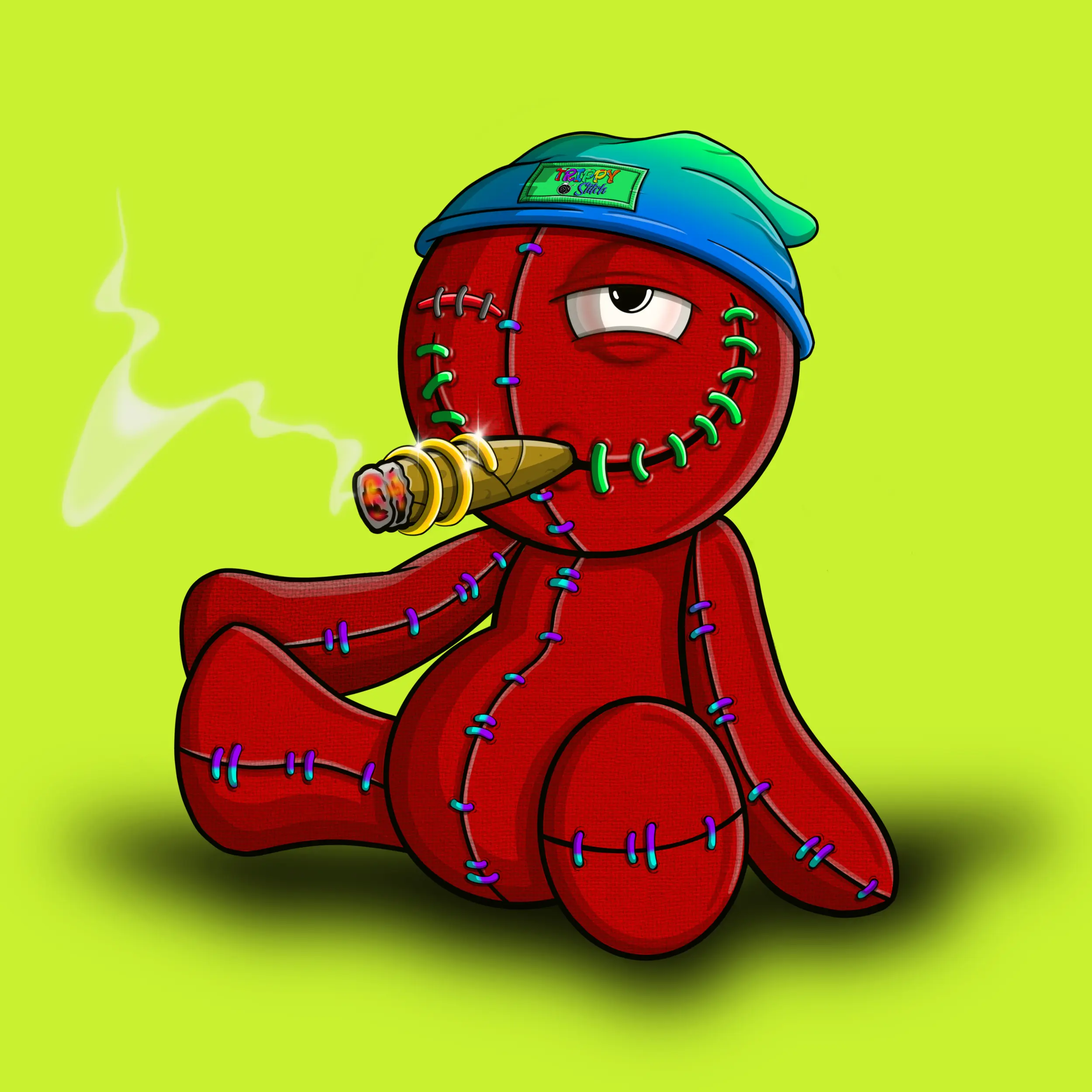 Trippy Stitch #190 NFT on Algorand