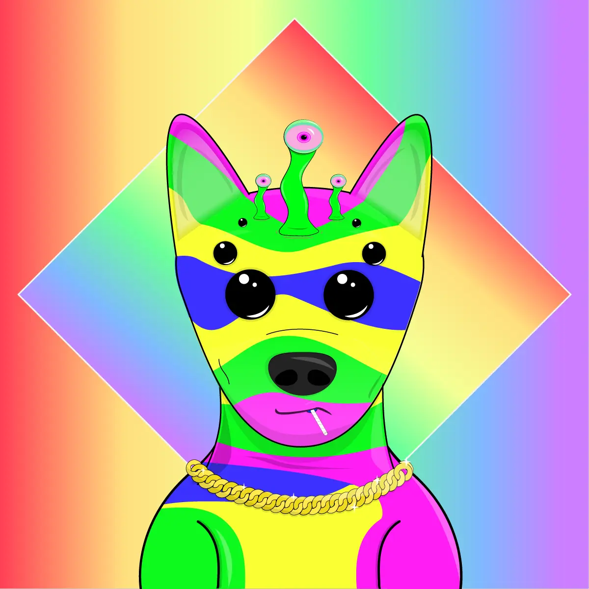 Bork Borks #1884 NFT on Algorand