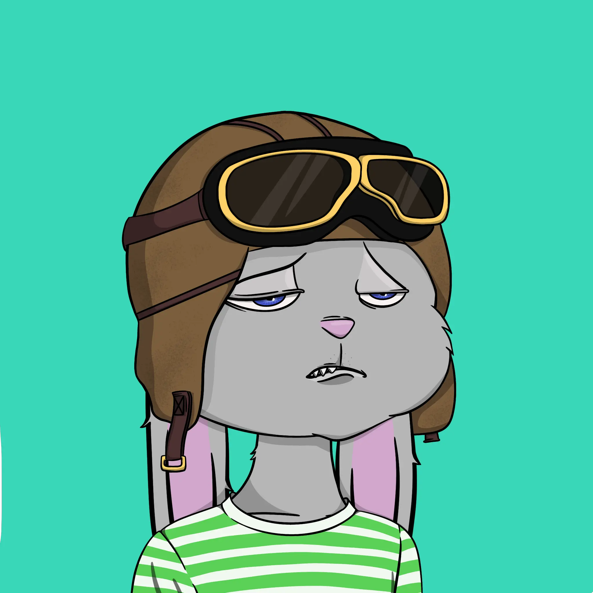 Bad Bunny Society #2842 NFT on Algorand