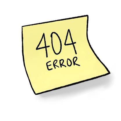 Note, 404 Error