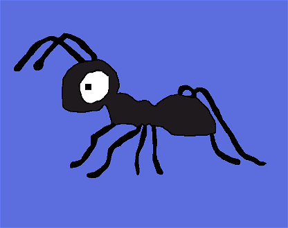 Alphabet Ant #A
