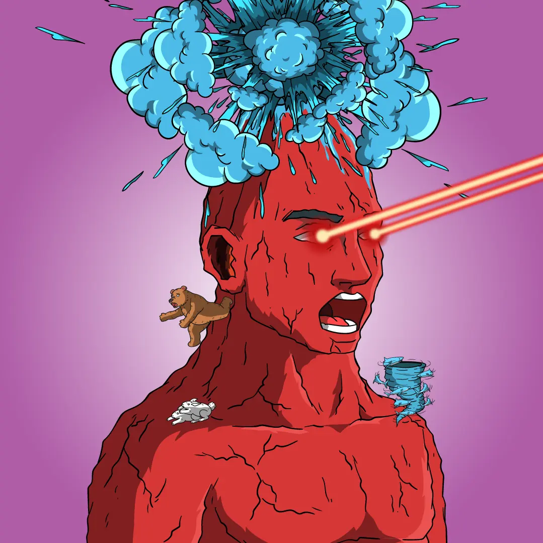 Volcano Boyz #1933 NFT on Algorand