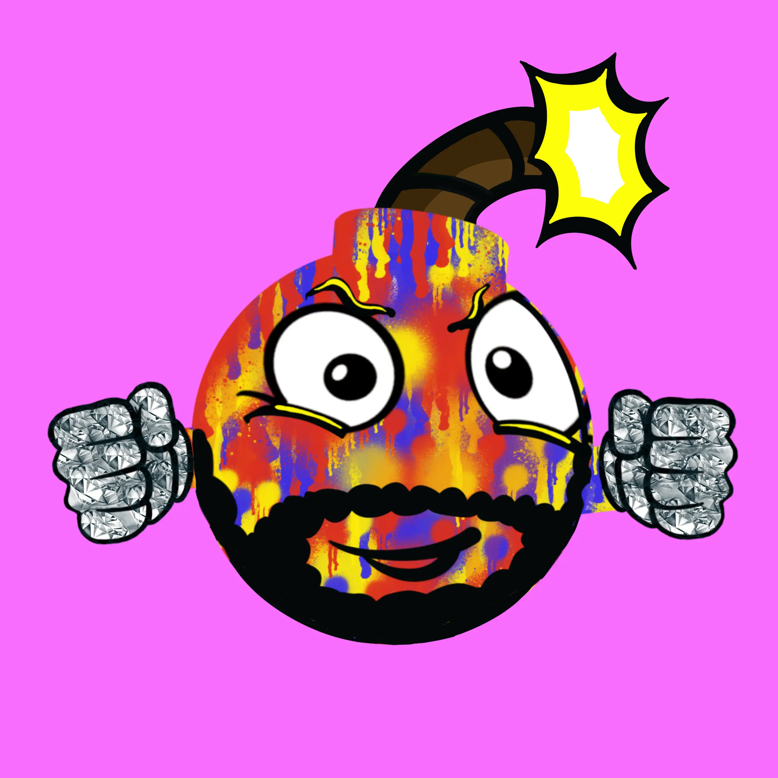 Crypto Bomber Krew #1371 NFT on Algorand