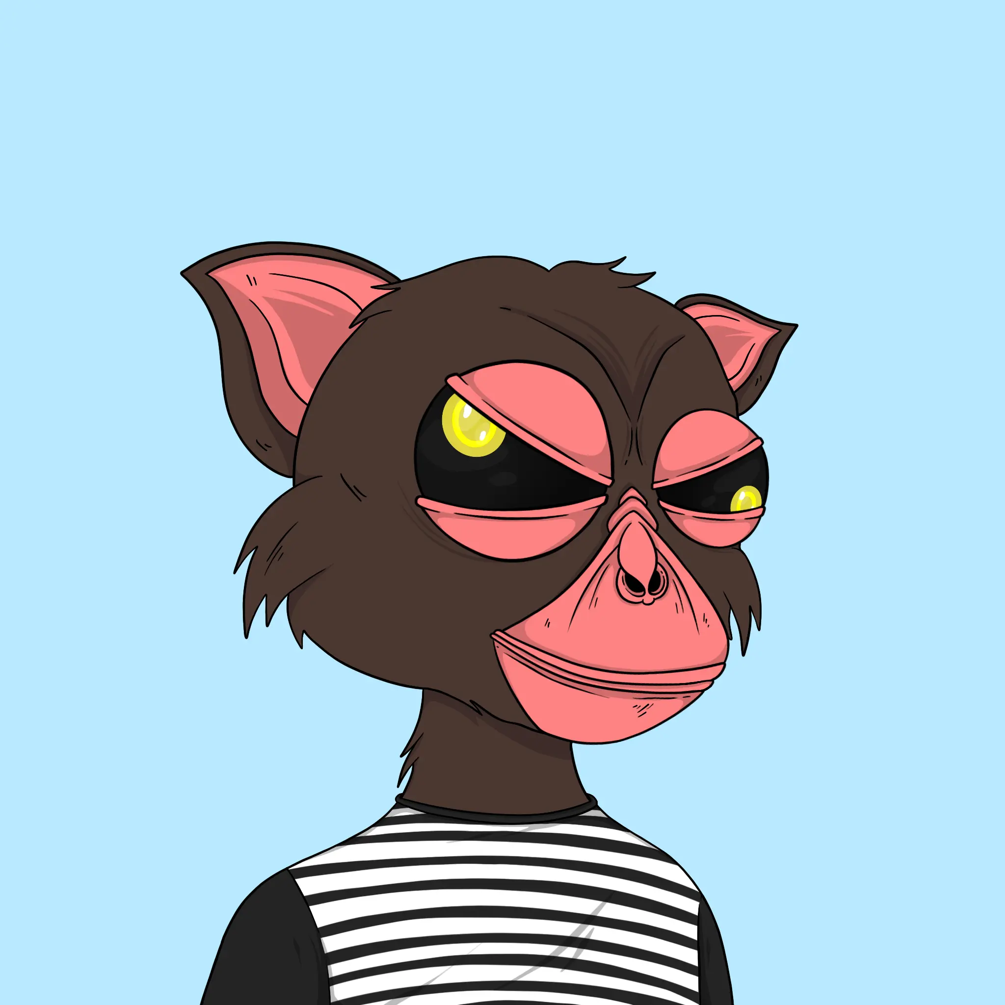 Trendy Tarsier #2324 NFT on Algorand
