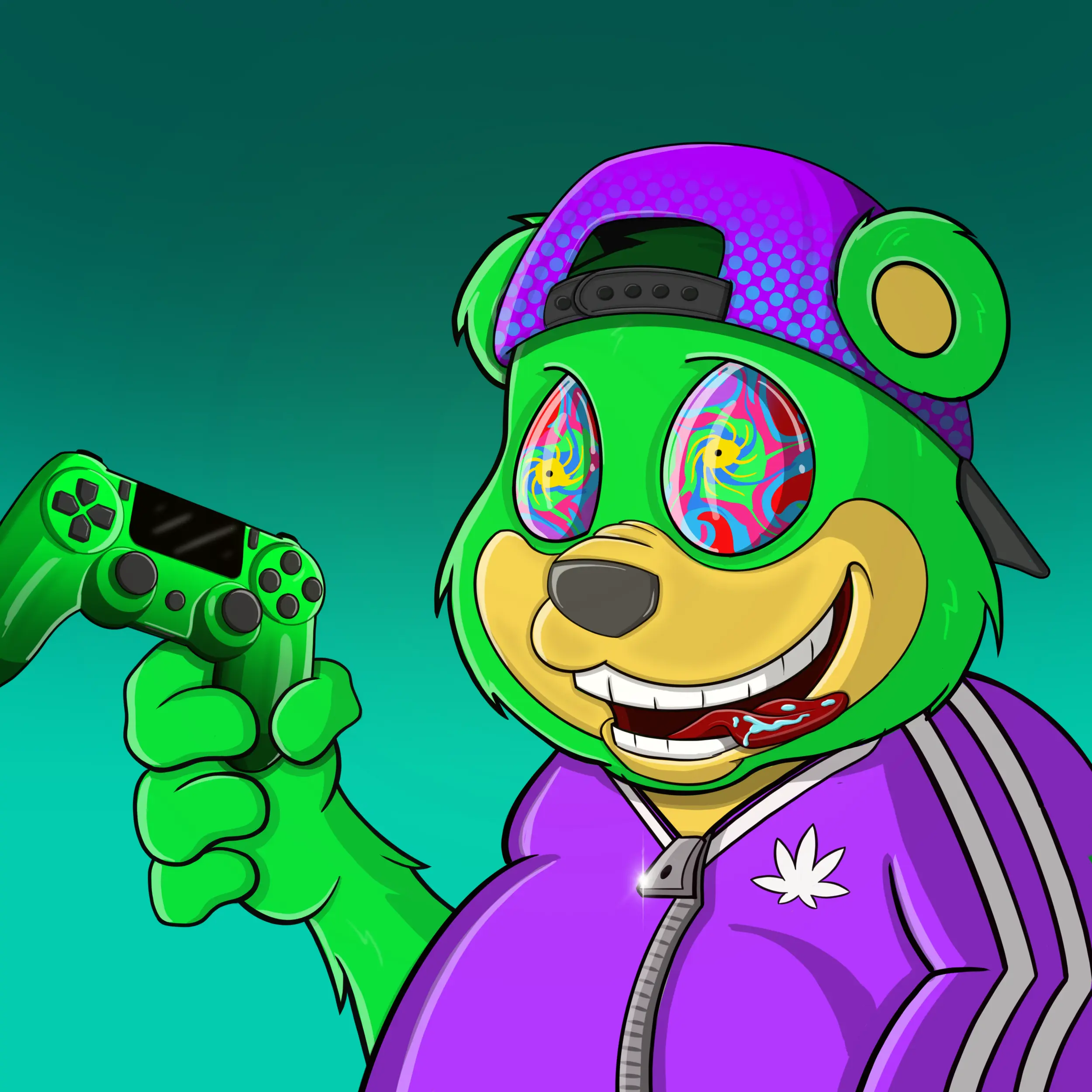 Burnin Bears #1019 NFT on Algorand