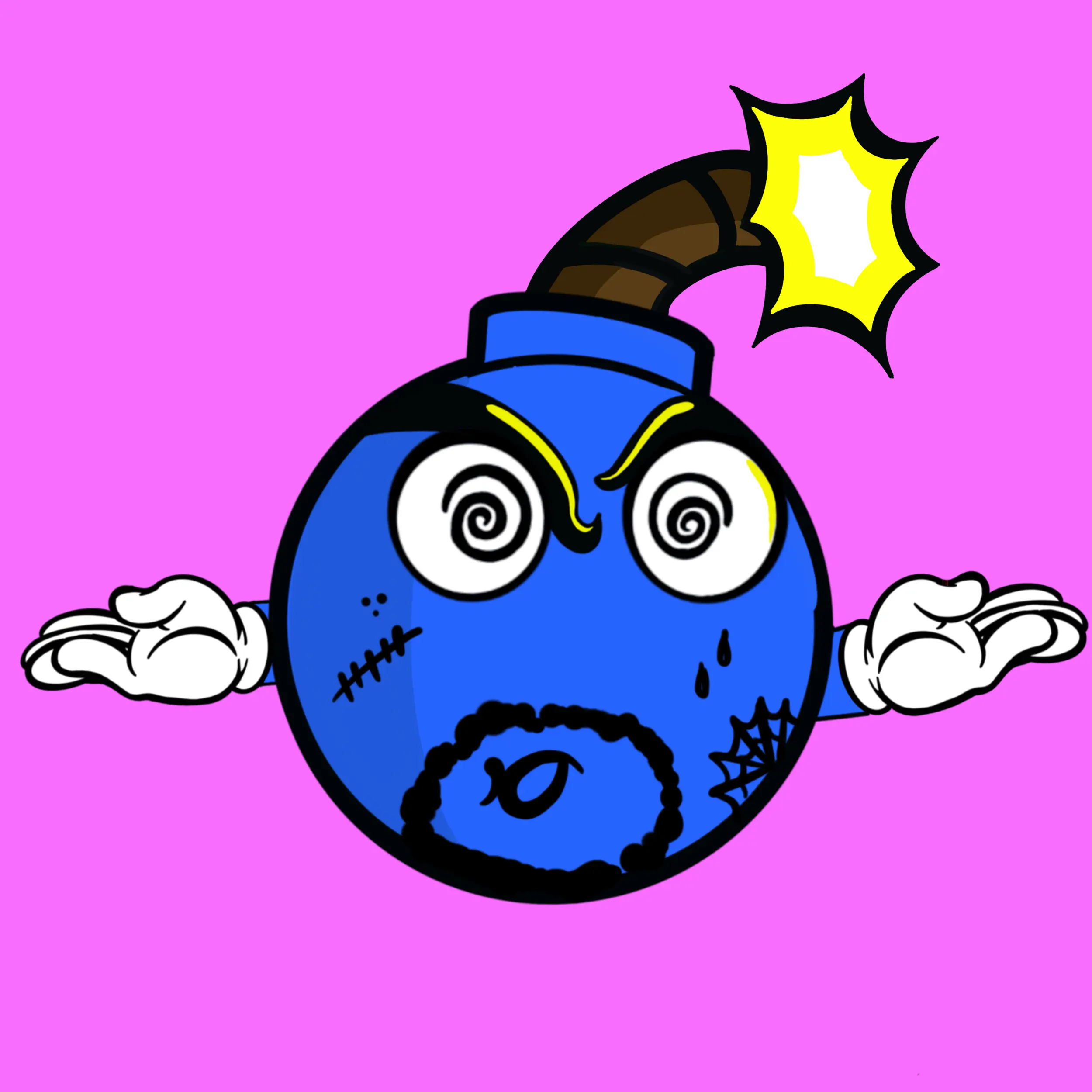 Crypto Bomber Krew #1317 NFT on Algorand