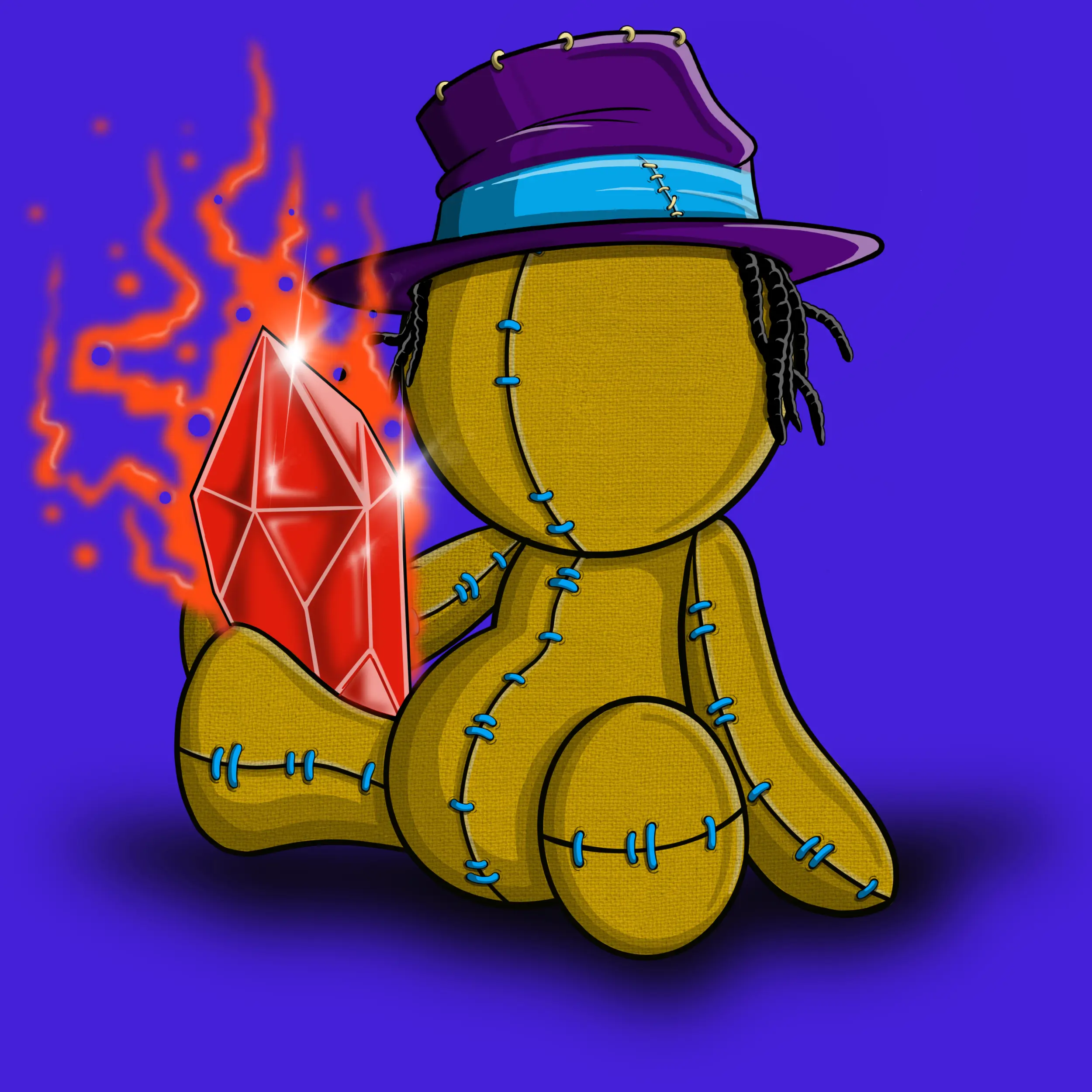 Trippy Stitch #101 NFT on Algorand