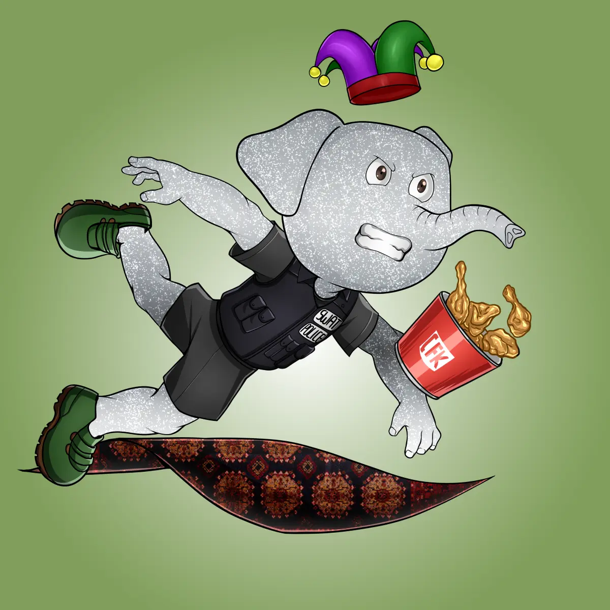 Rug Friends  #6703 NFT on Algorand