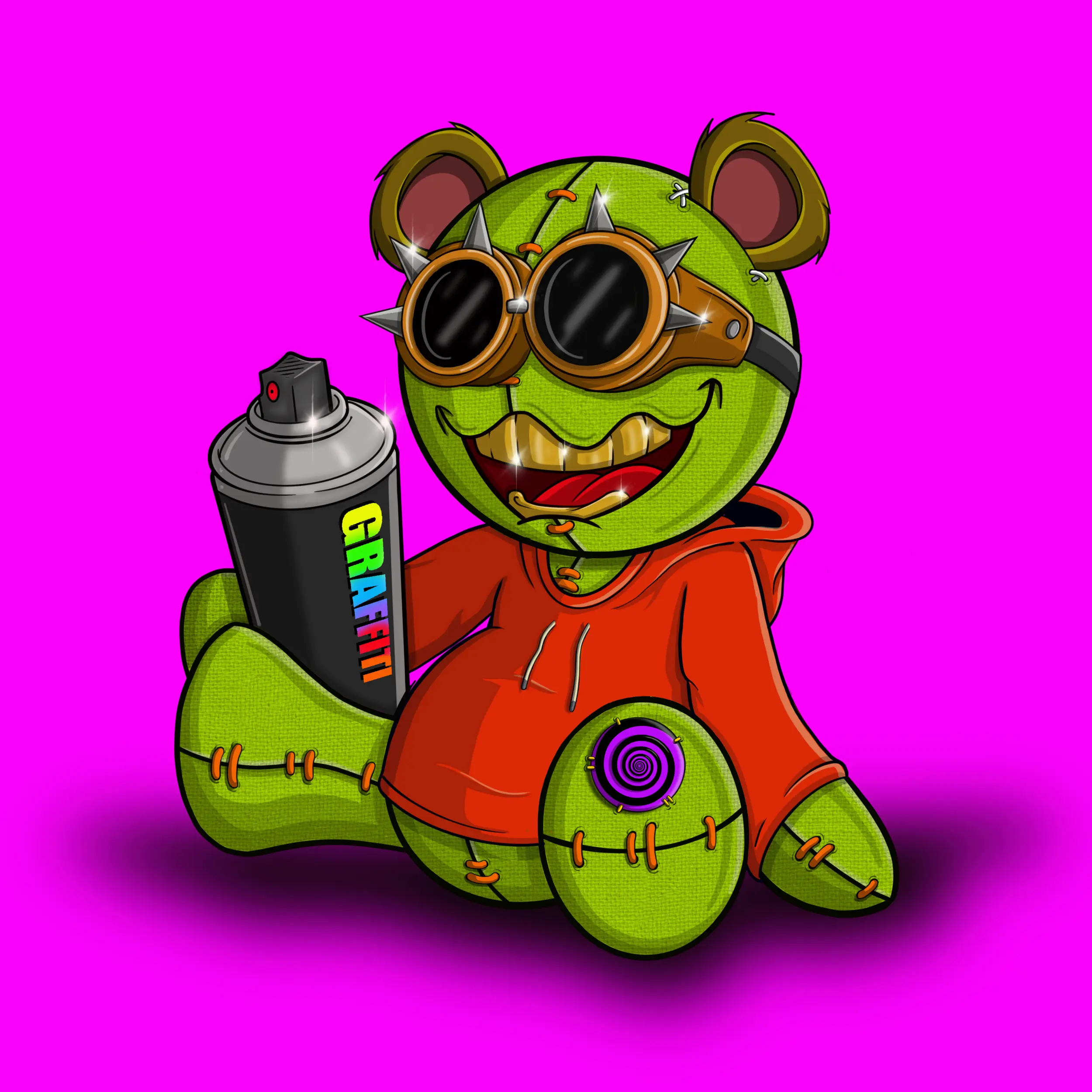 Trippy Stitch #339 NFT on Algorand