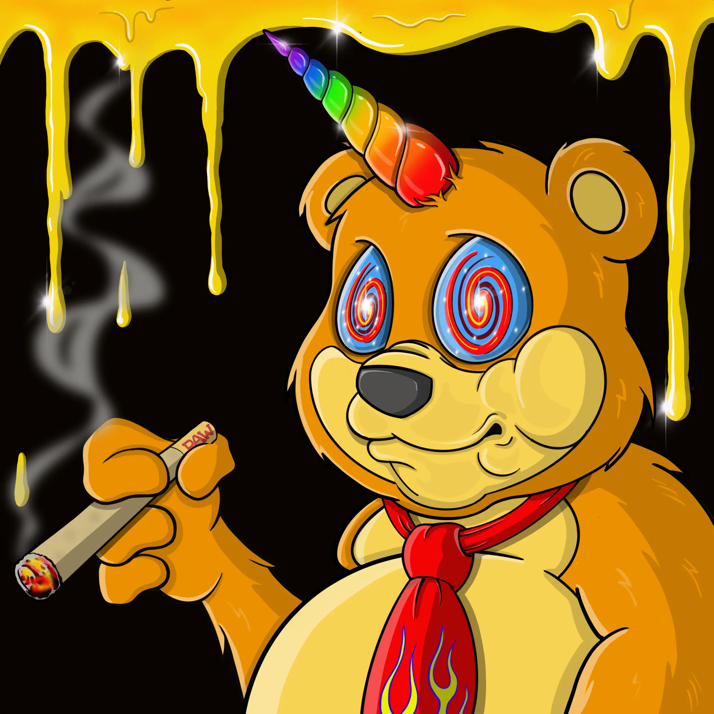 Burnin Bears #1099 NFT on Algorand