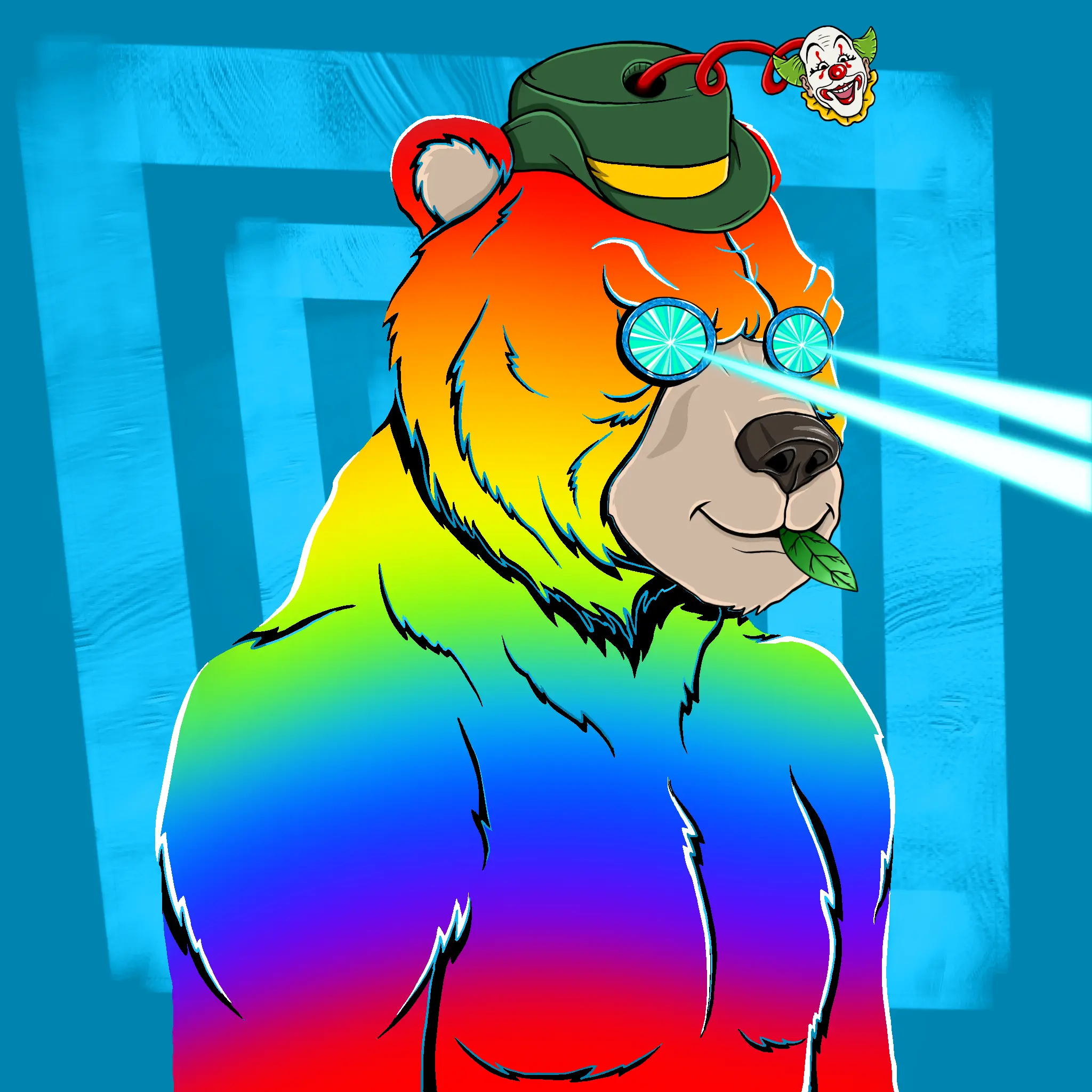 Mad Bears #1195 NFT on Algorand