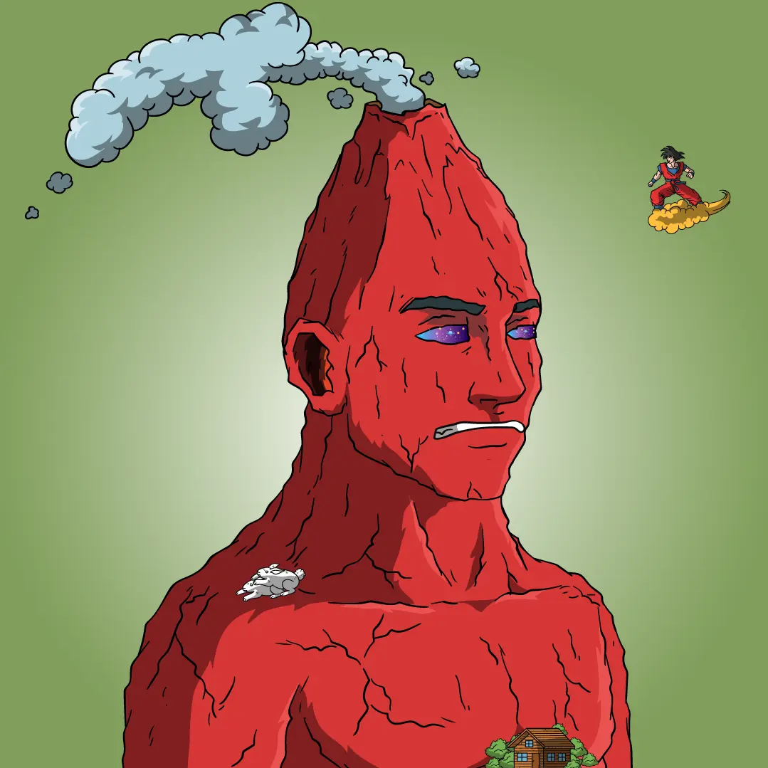 Volcano Boyz #1377 NFT on Algorand