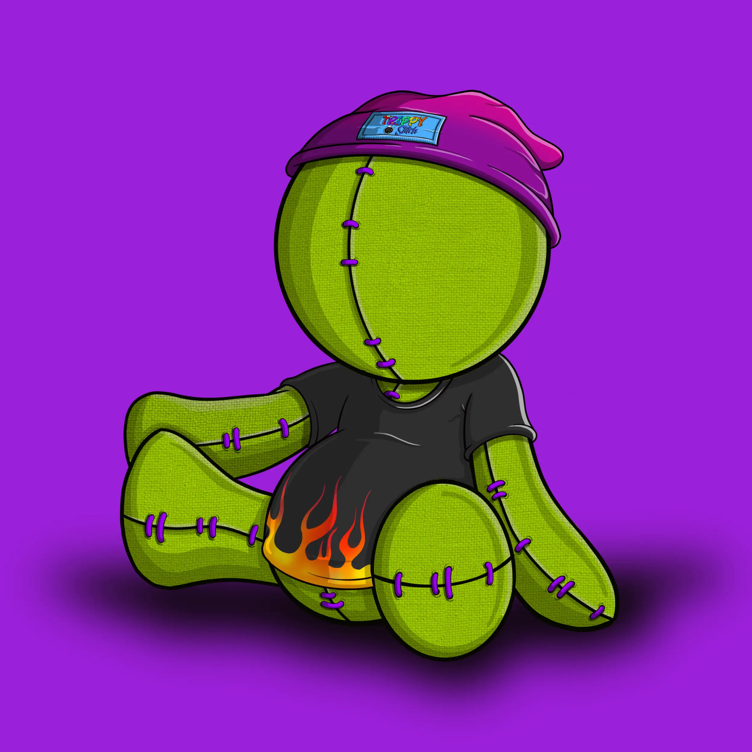 Trippy Stitch #86 NFT on Algorand