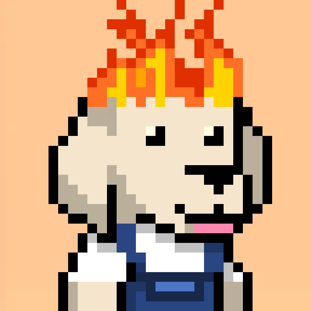 Pixel Pups #355 NFT on Algorand