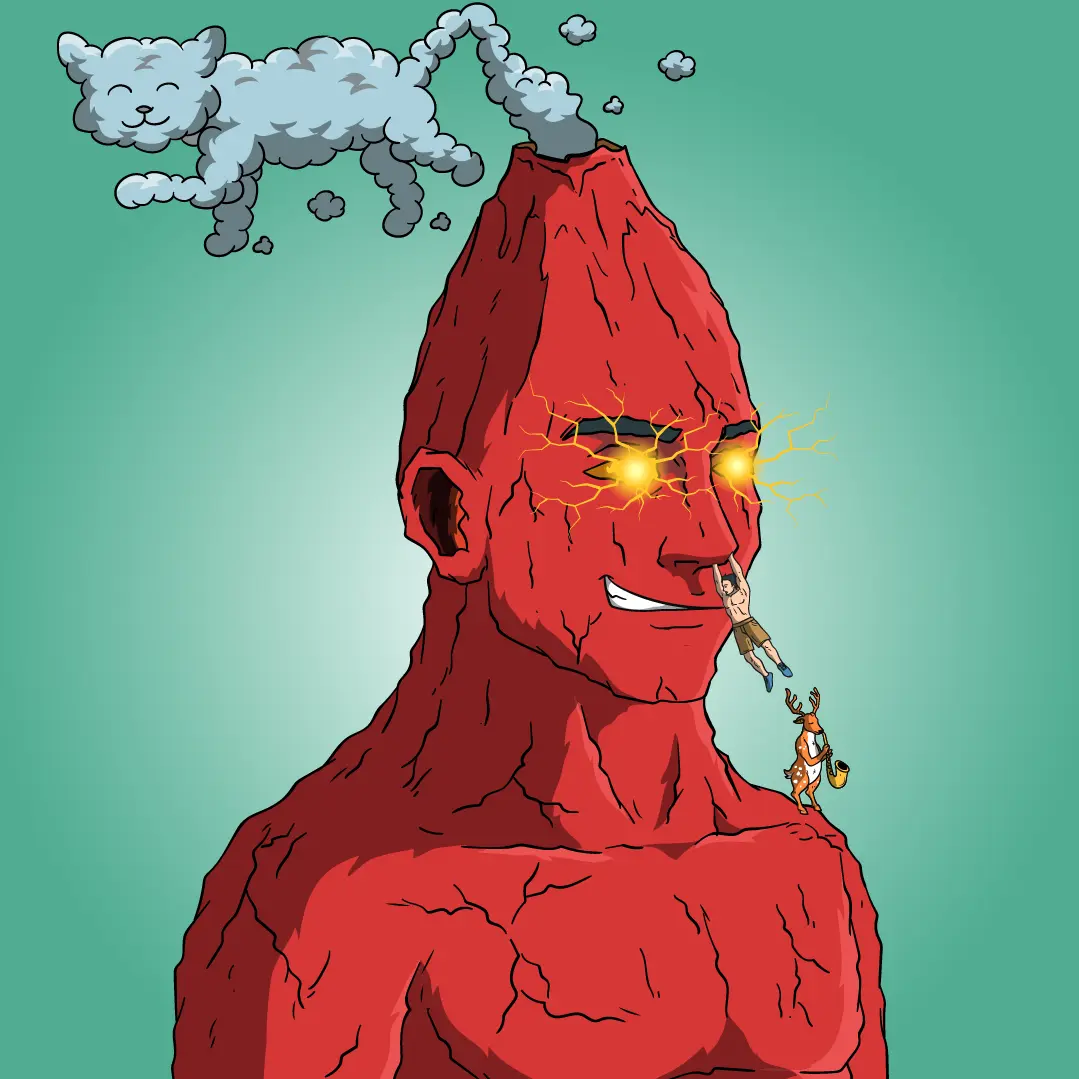 Volcano Boyz #1035 NFT on Algorand