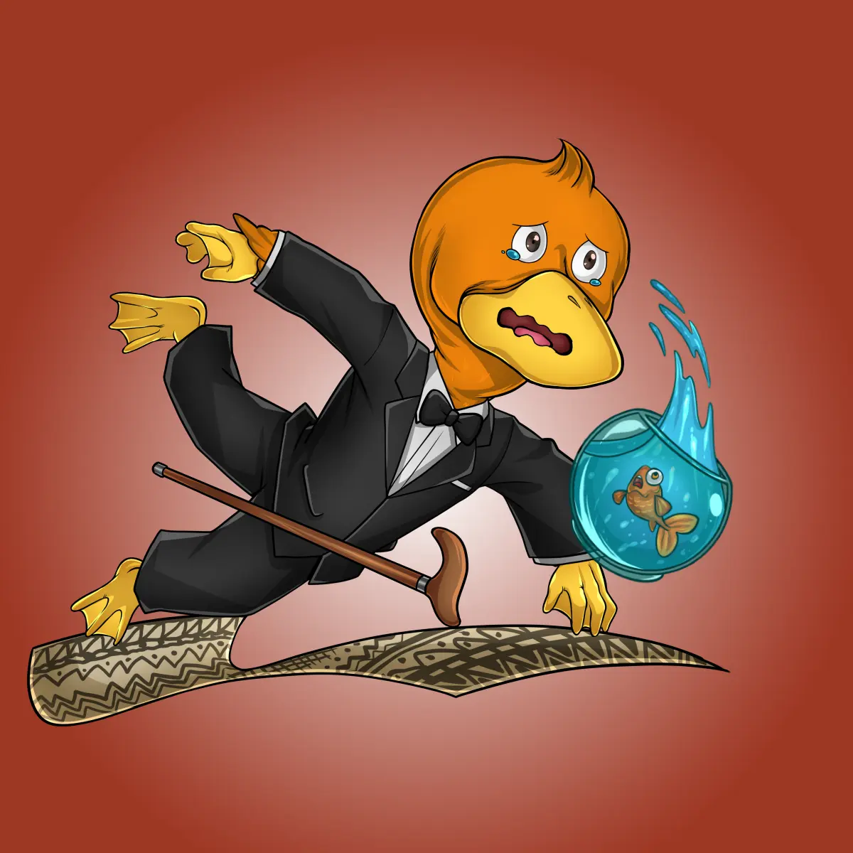 Rug Friends  #1046 NFT on Algorand