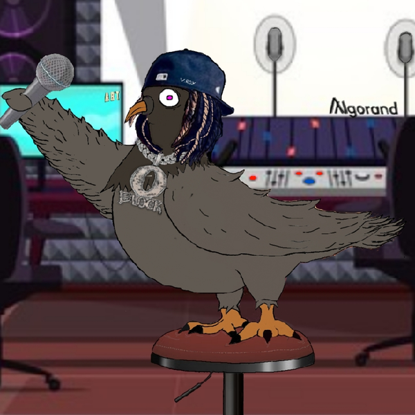 An image of GhettopigeonsNFT#22 V.roy pigeon