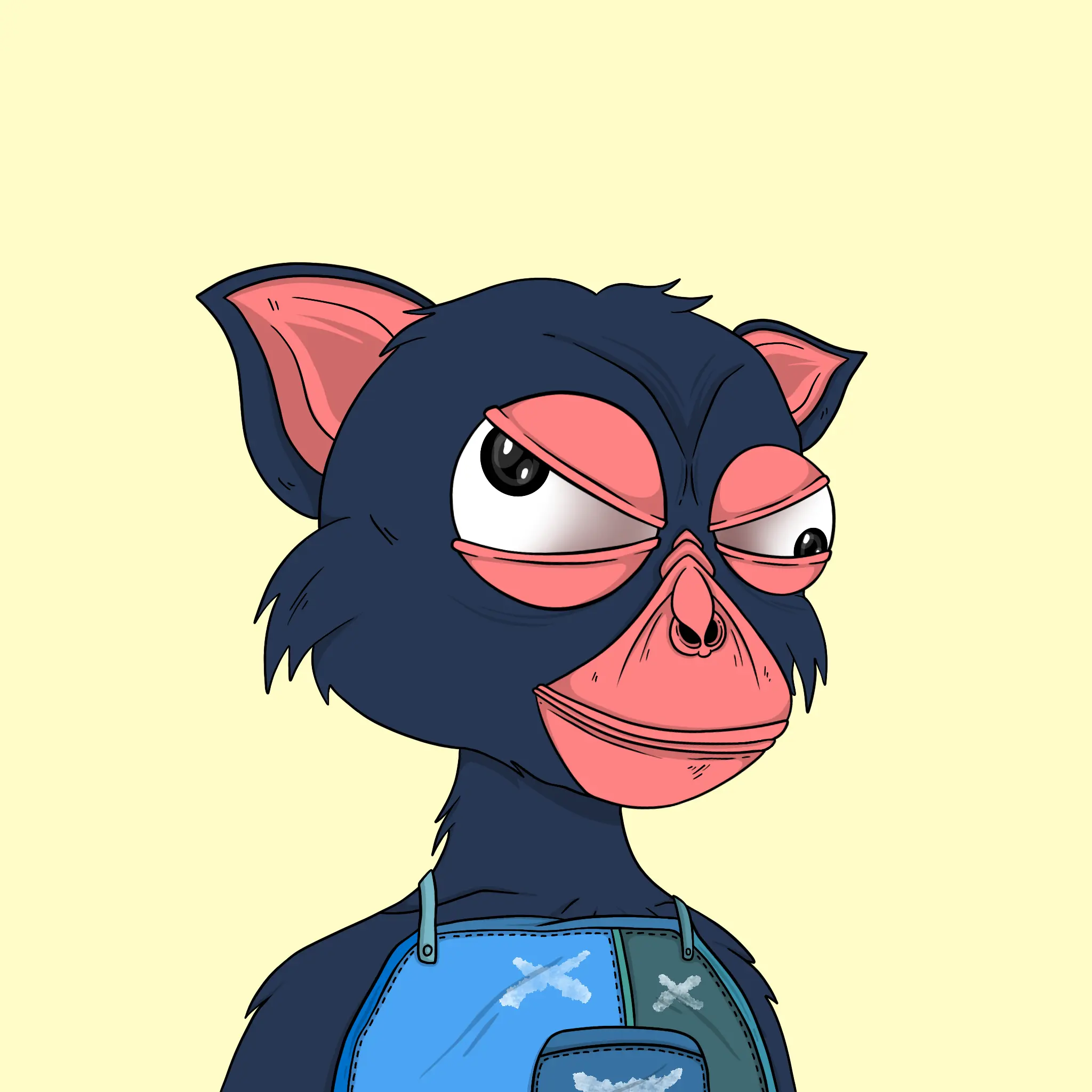 Trendy Tarsier #2639 NFT on Algorand