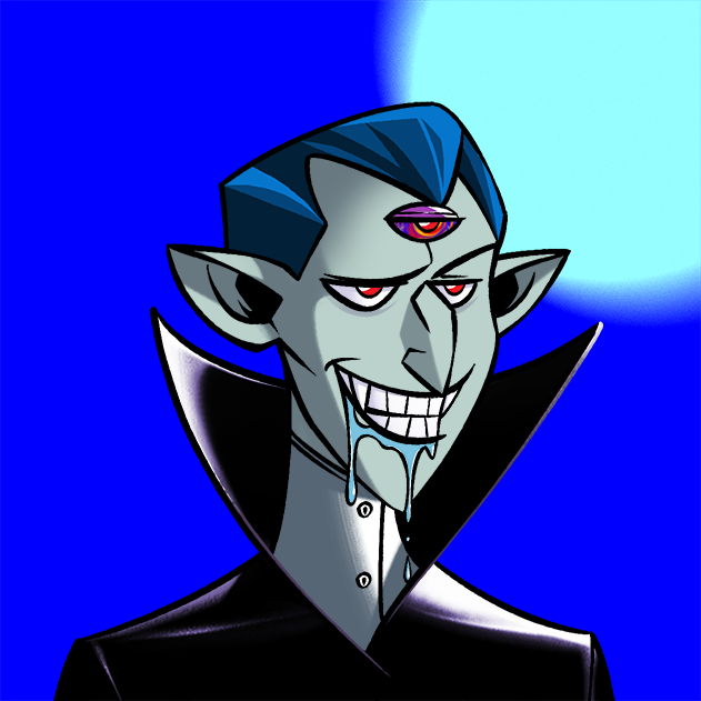 Algo Sneaky Vampire #96 NFT on Algorand