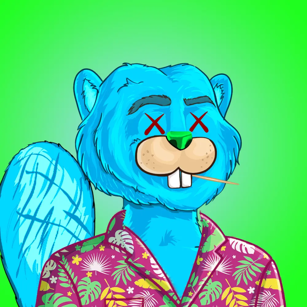 Breezy Beaver Tribe #156 NFT on Algorand