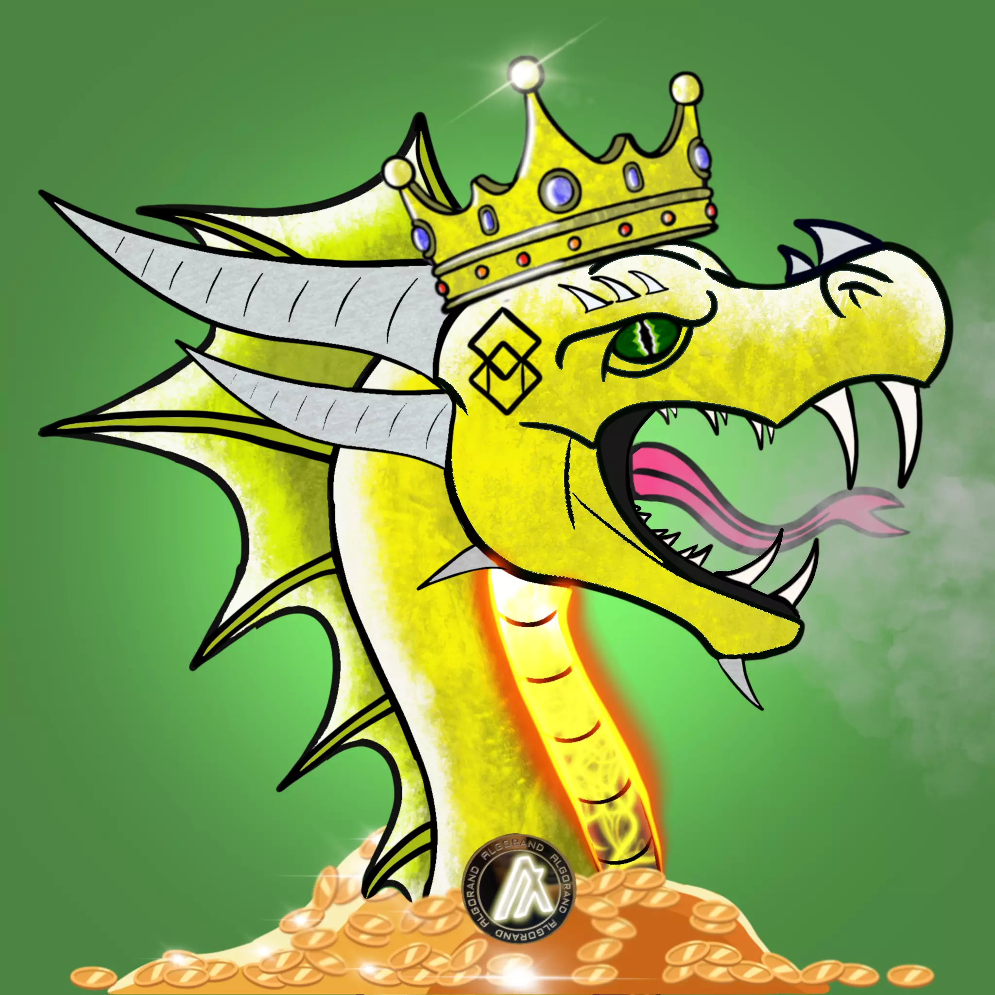 DeFi Dragons #473 NFT on Algorand