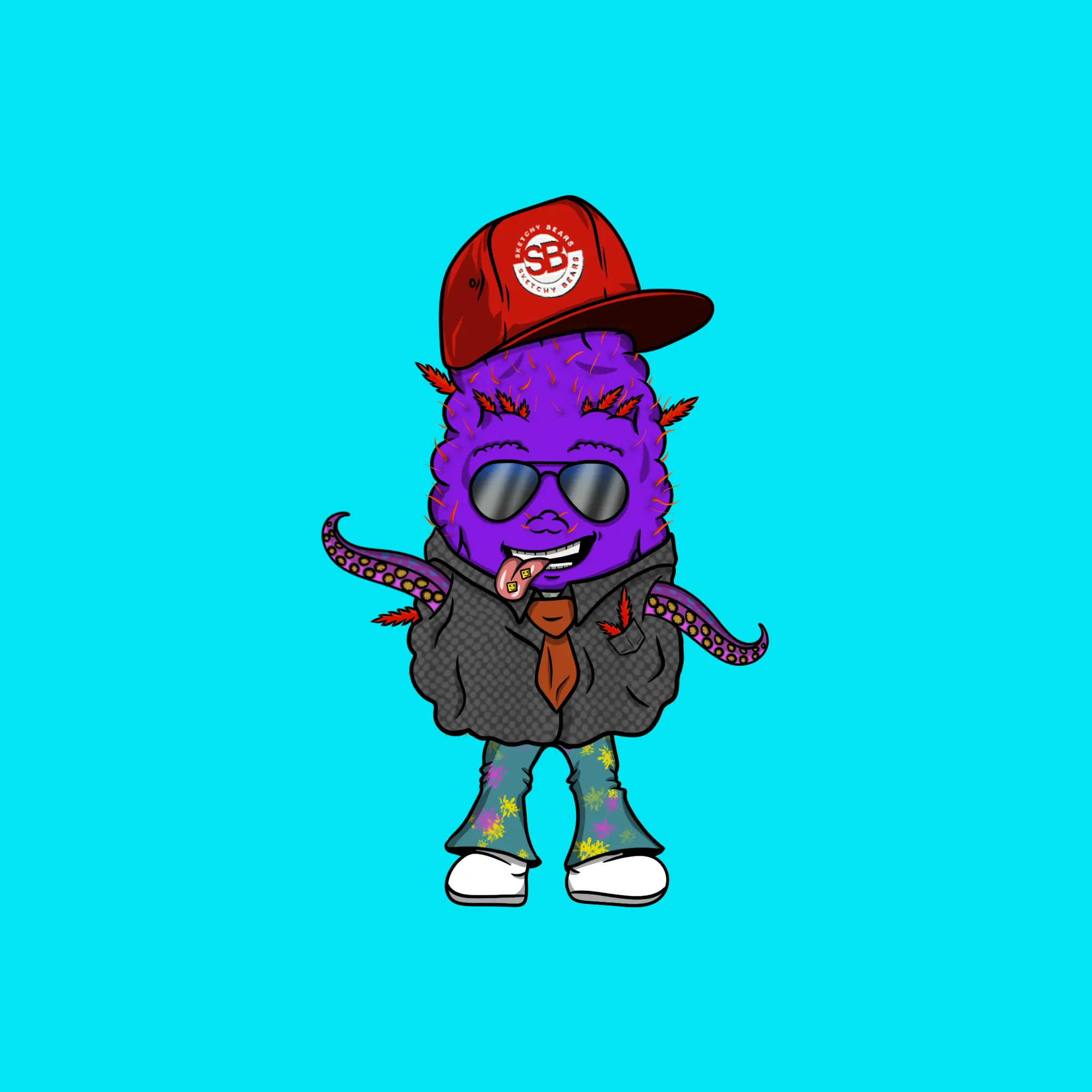 Blazing Budz #323 NFT on Algorand