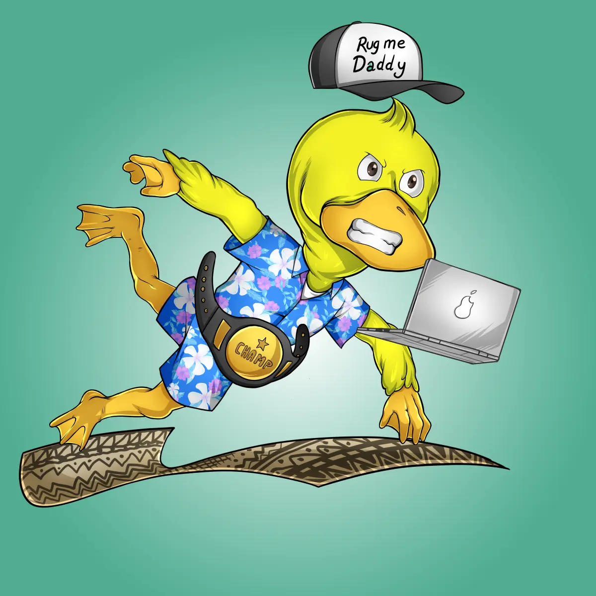 Rug Friends  #4591 NFT on Algorand