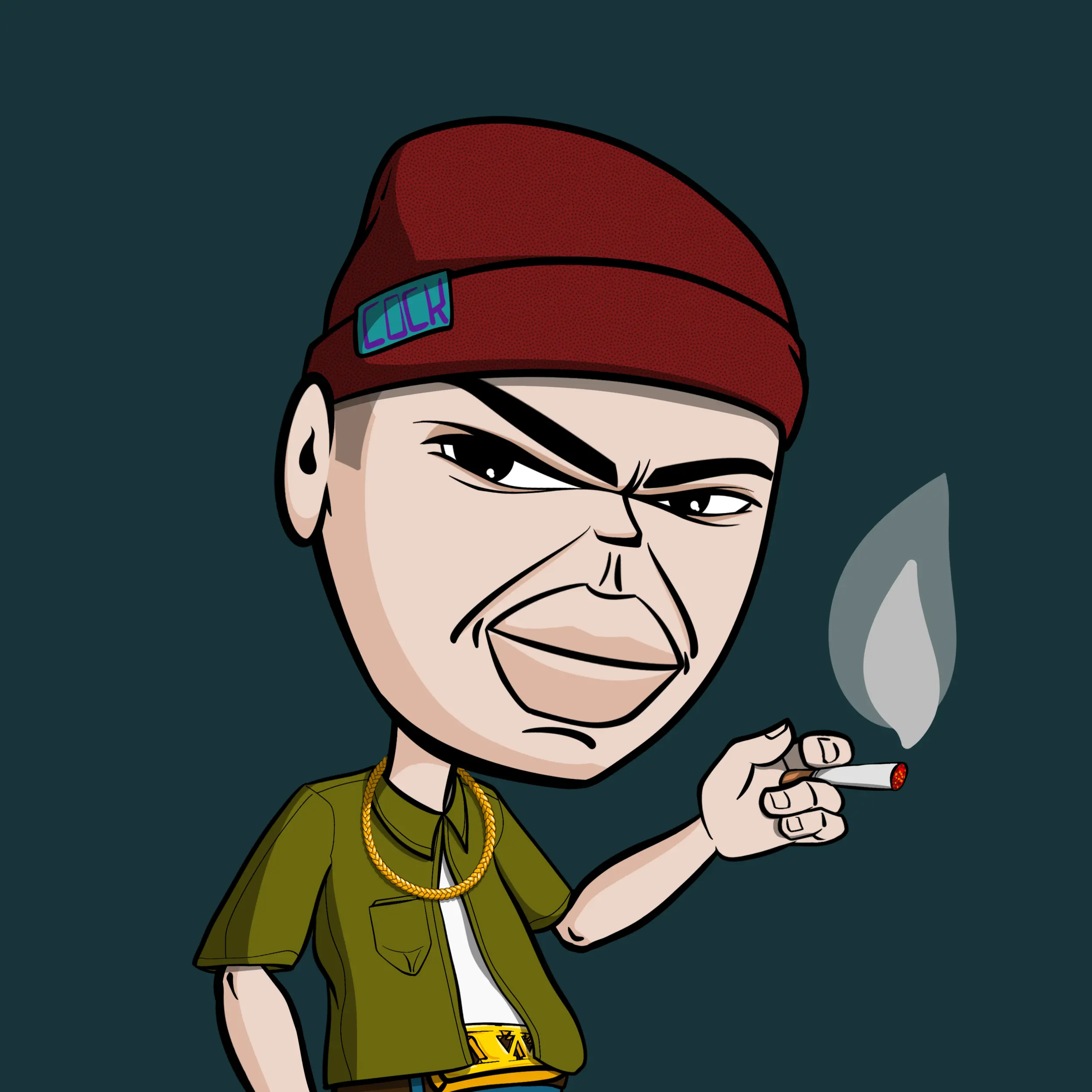 CoolCockGangs #642 NFT on Algorand