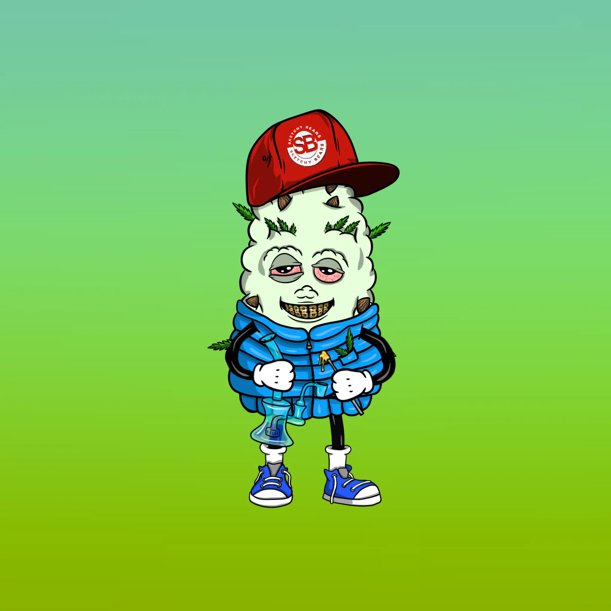 Blazing Budz #33 NFT on Algorand