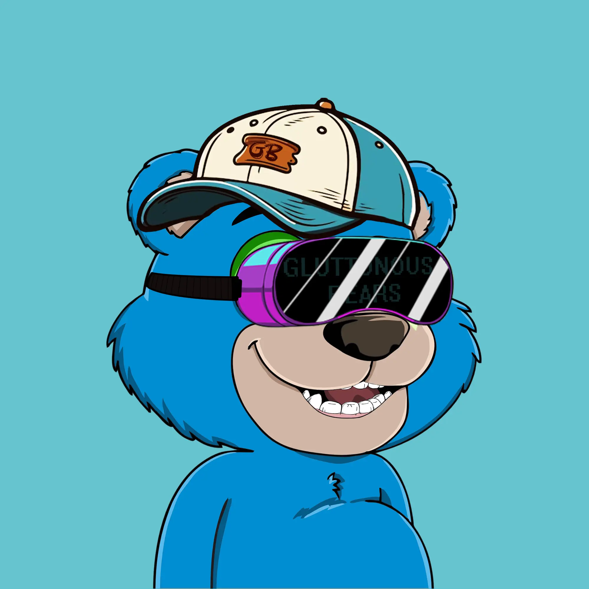 Gluttonous Bears #551 NFT on Algorand