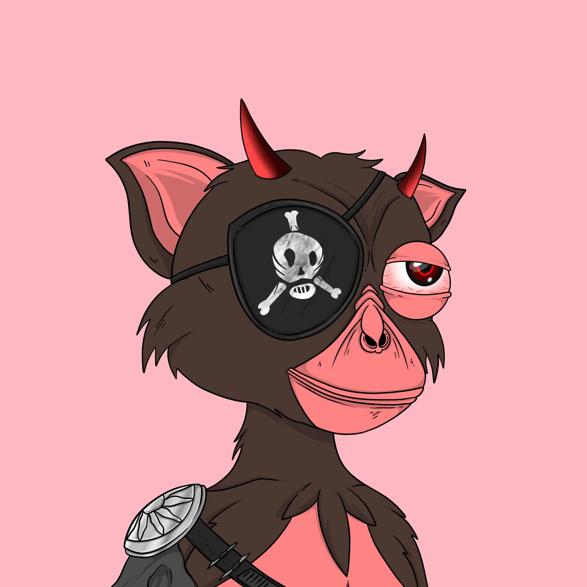 Trendy Tarsier #2348 NFT on Algorand