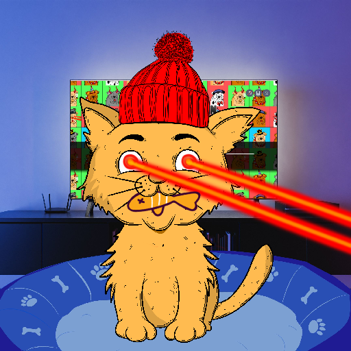 Happy Hoomens Cat#0446 NFT on Algorand