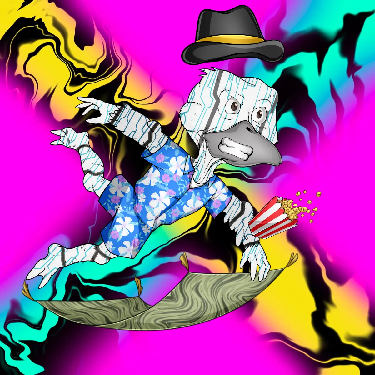 Rug Friends  #3015 NFT on Algorand