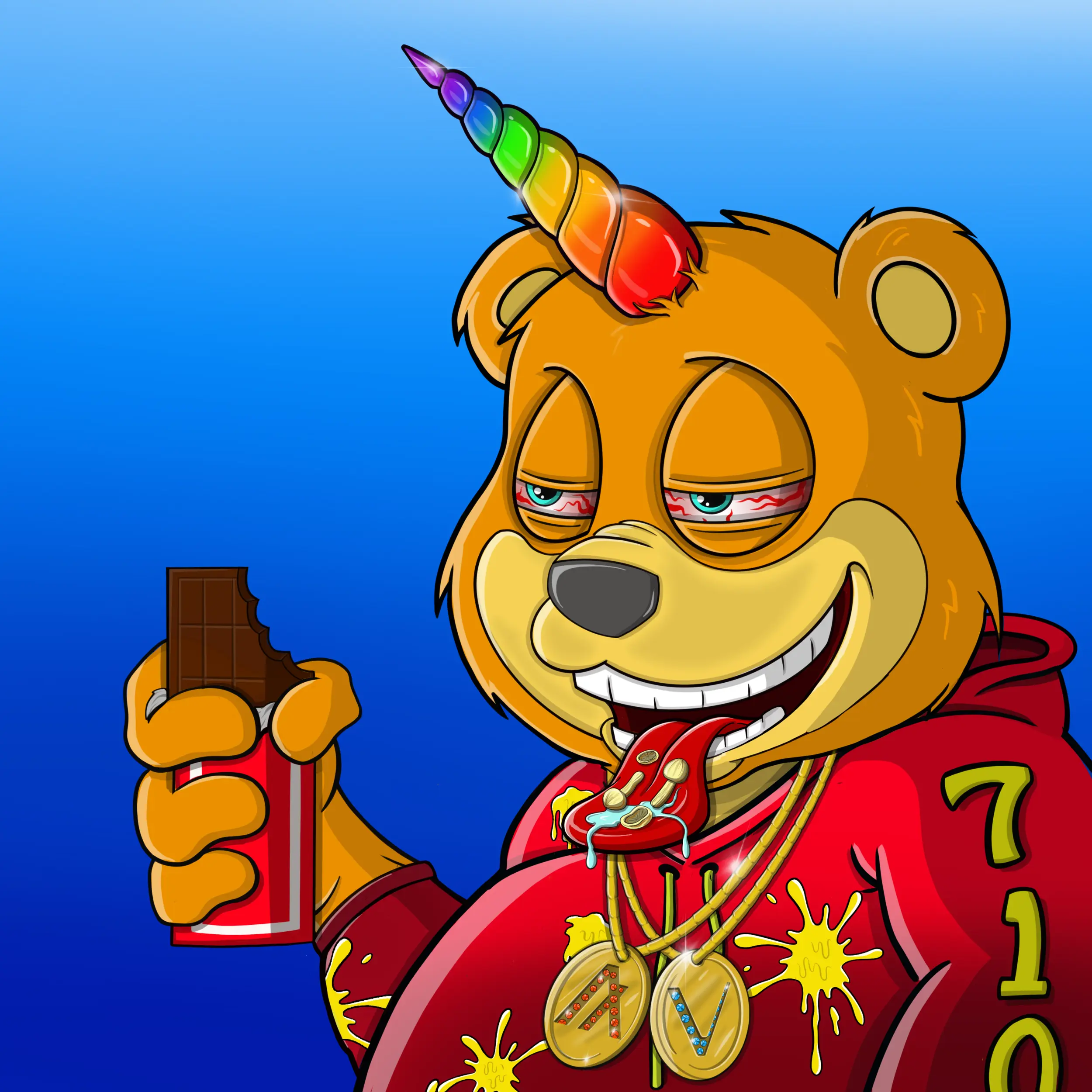 Burnin Bears #597 NFT on Algorand