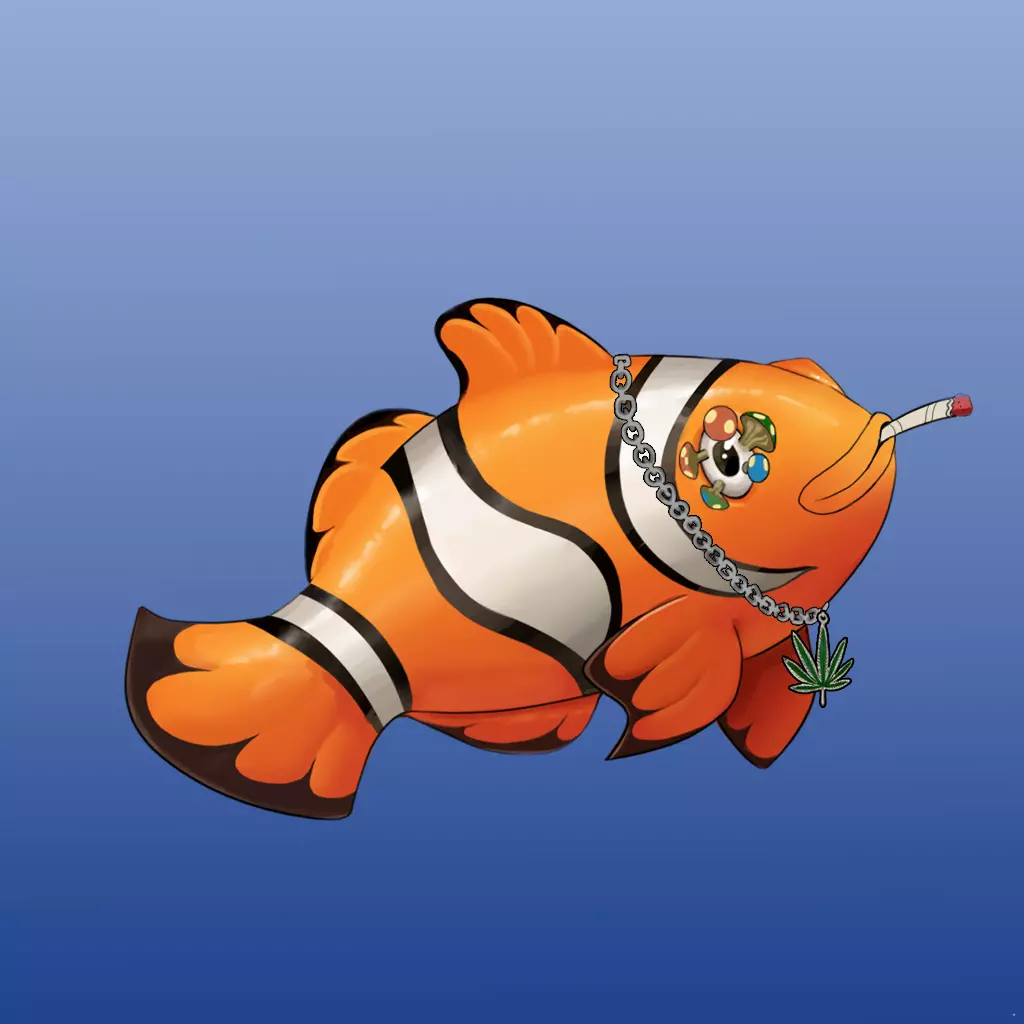 Clown Fish #395 NFT on Algorand
