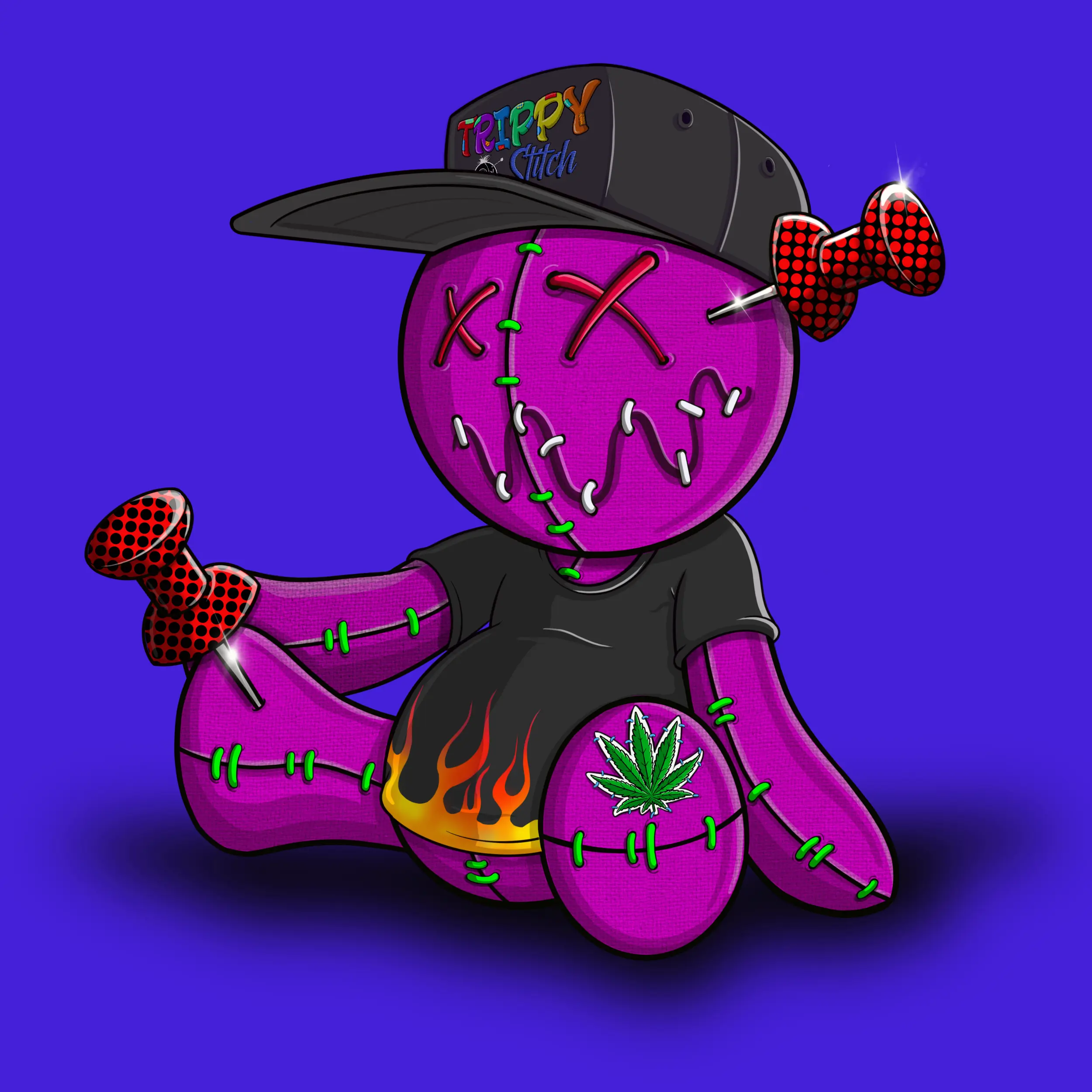 Trippy Stitch #776 NFT on Algorand