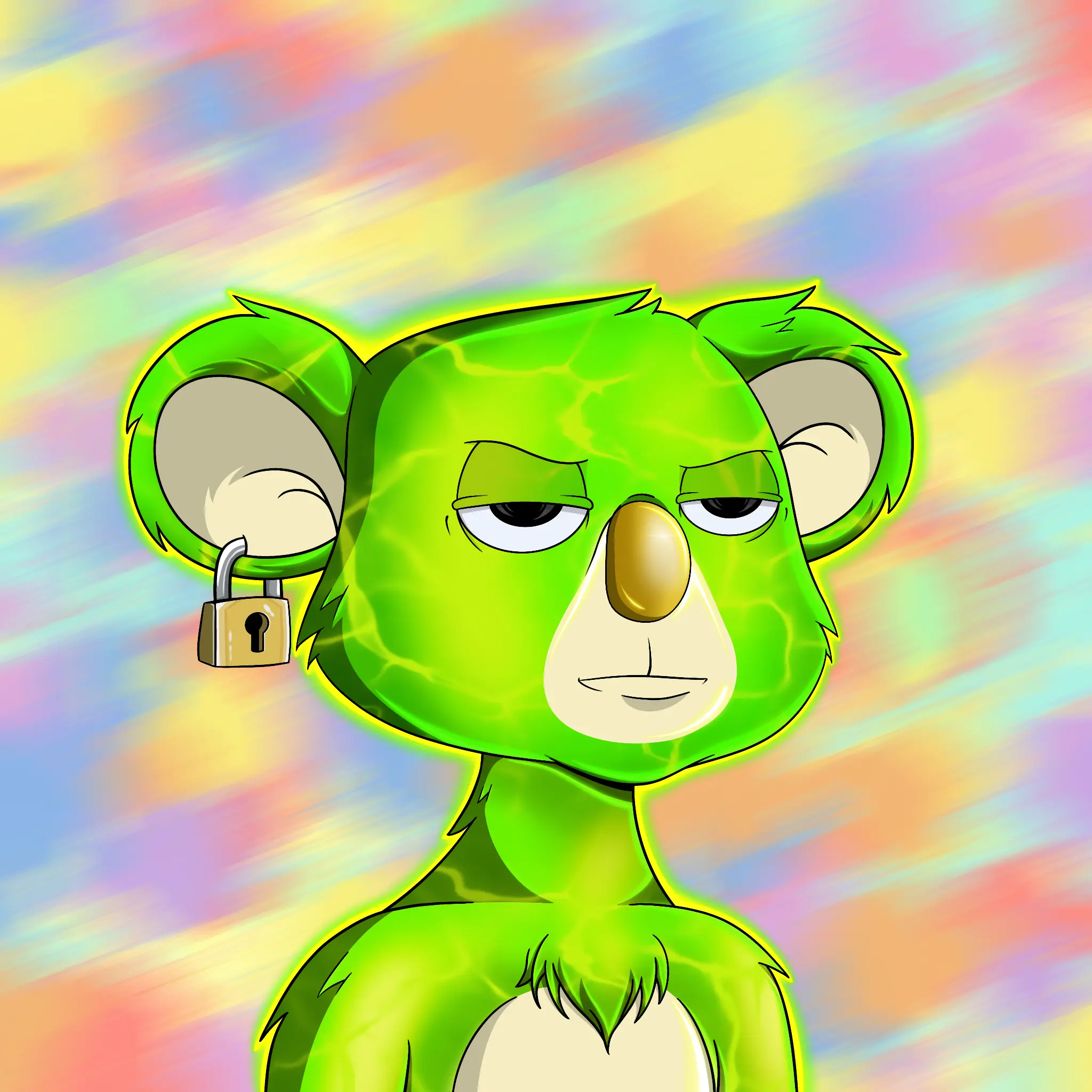 Bad Koala Society #3787 NFT on Algorand