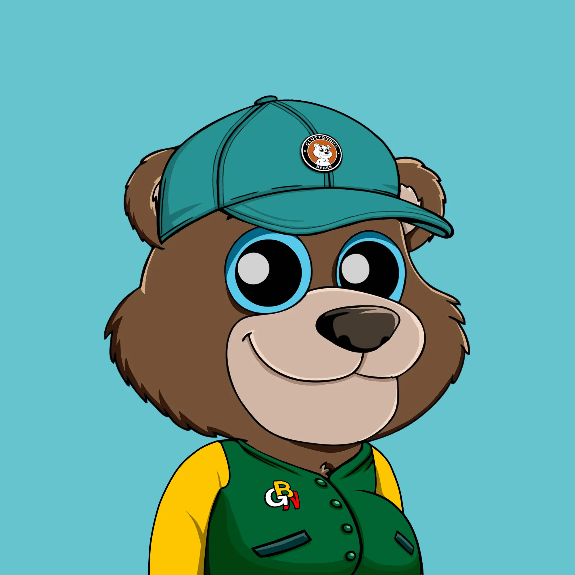 Gluttonous Bears #433 NFT on Algorand