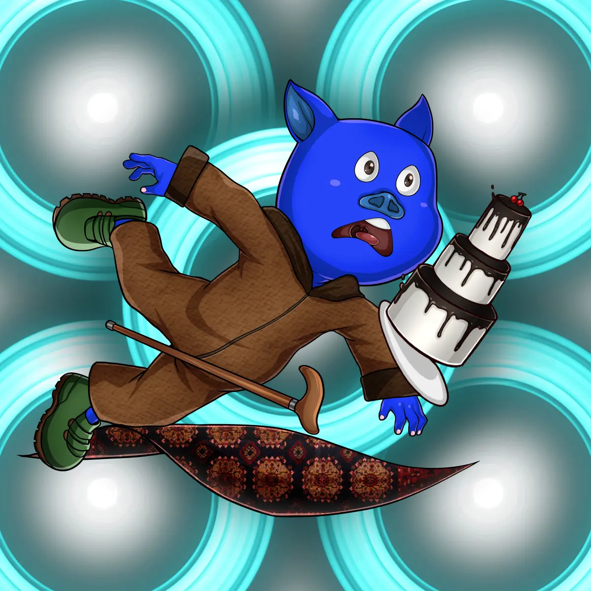 Rug Friends  #4478 NFT on Algorand