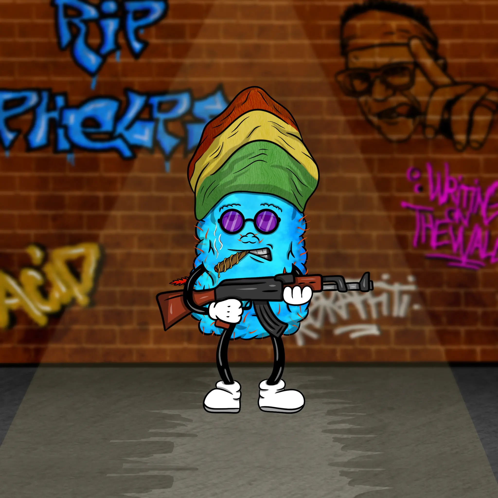 Blazing Budz #620 NFT on Algorand