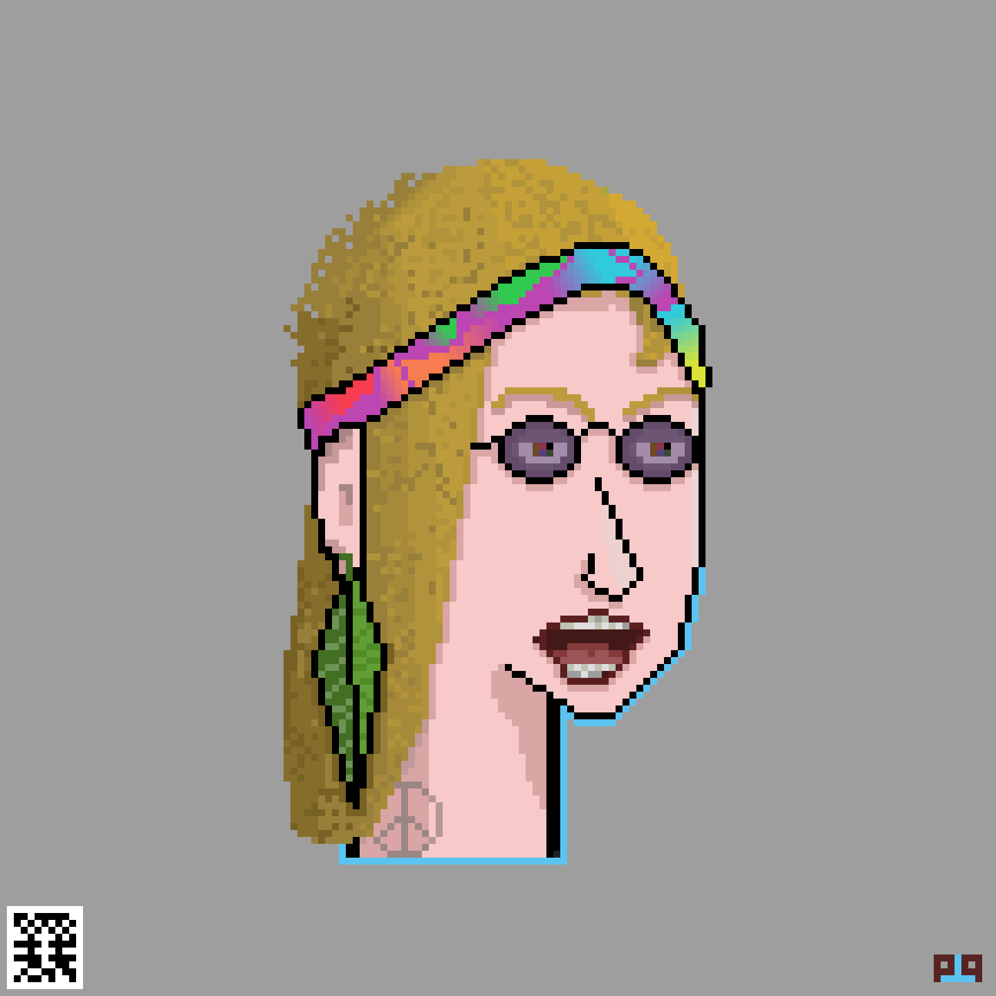 Pixeltrait #54 NFT on Algorand