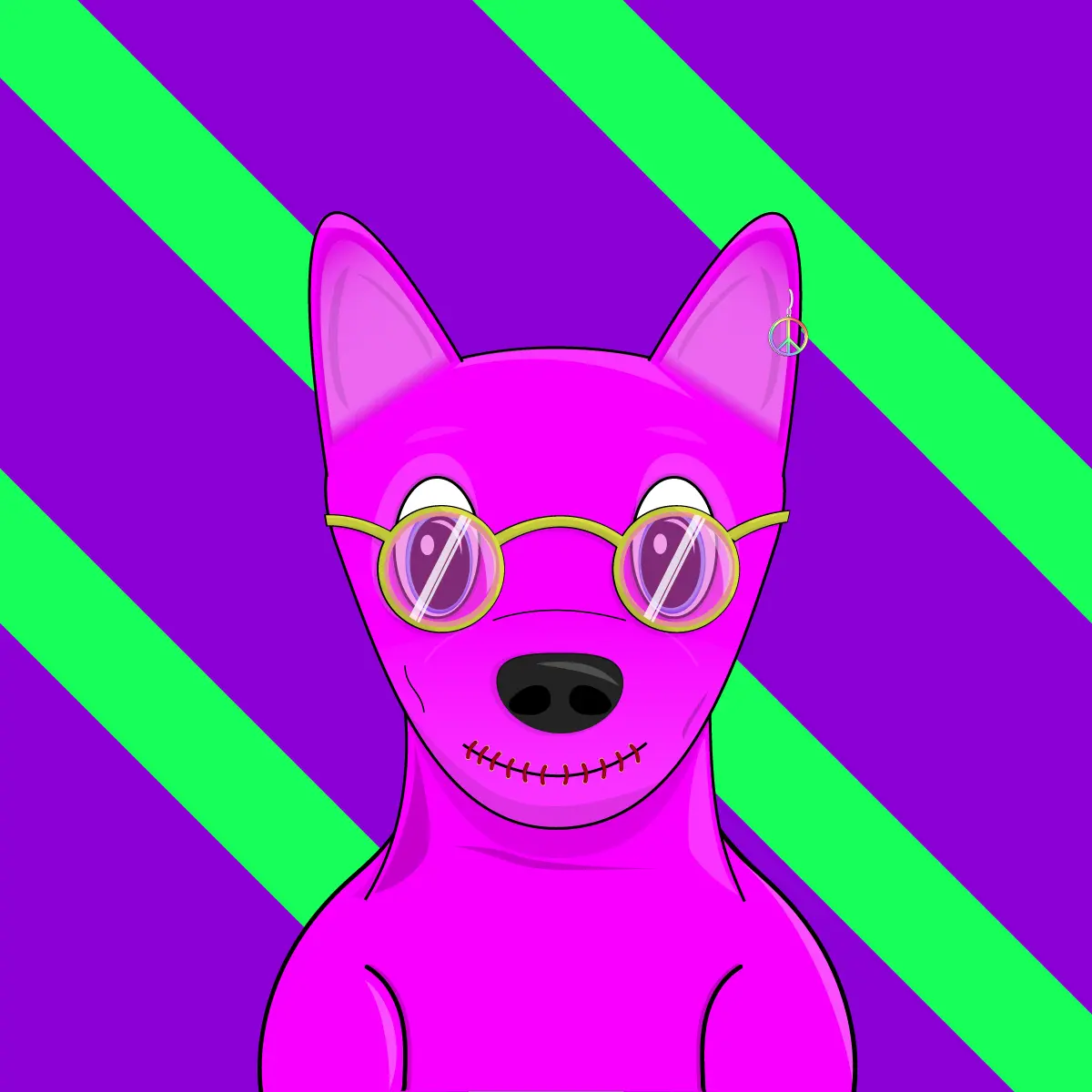 Bork Borks #1448 NFT on Algorand