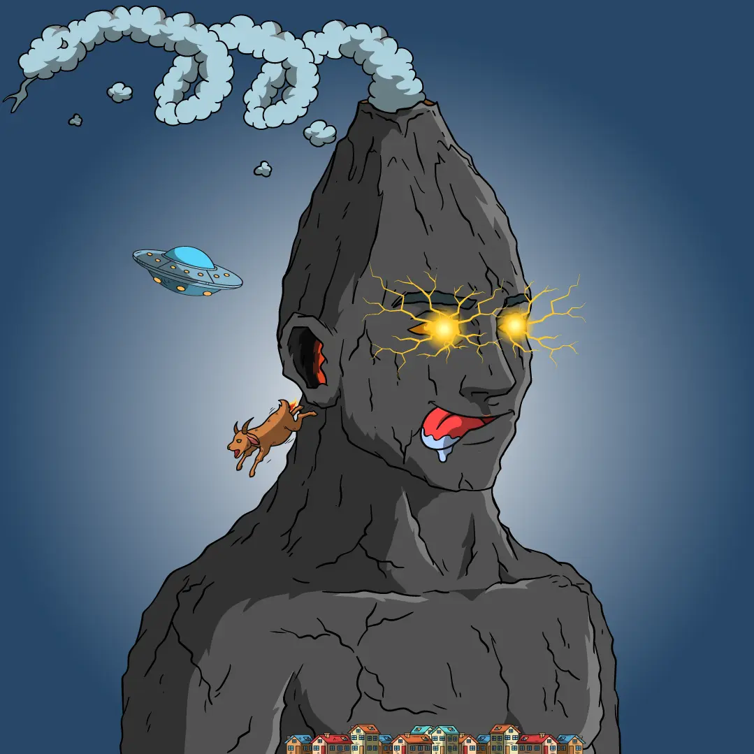 Volcano Boyz #1410 NFT on Algorand