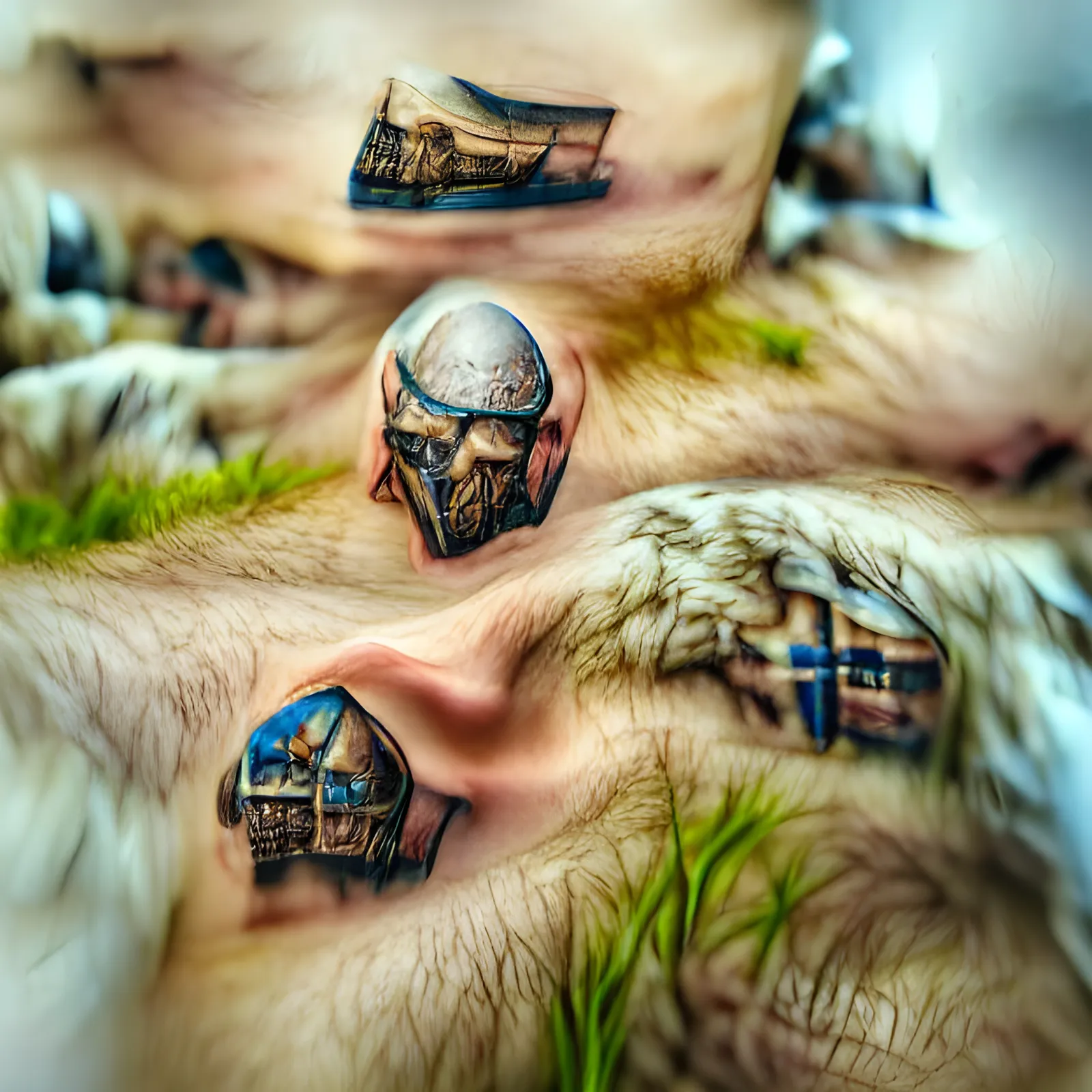 Hunters AI Generated Art #31 NFT on Algorand