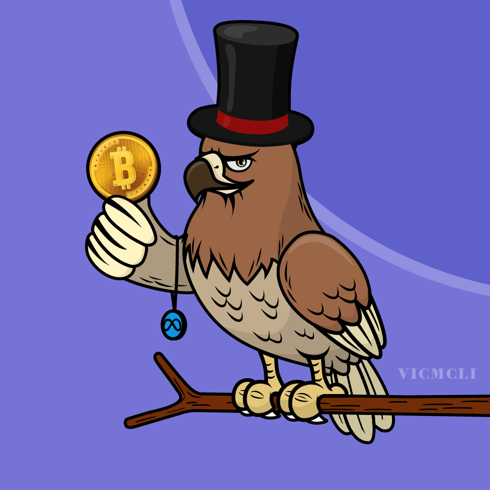 Epic Crypto Investor HawkAye NFT on Algorand