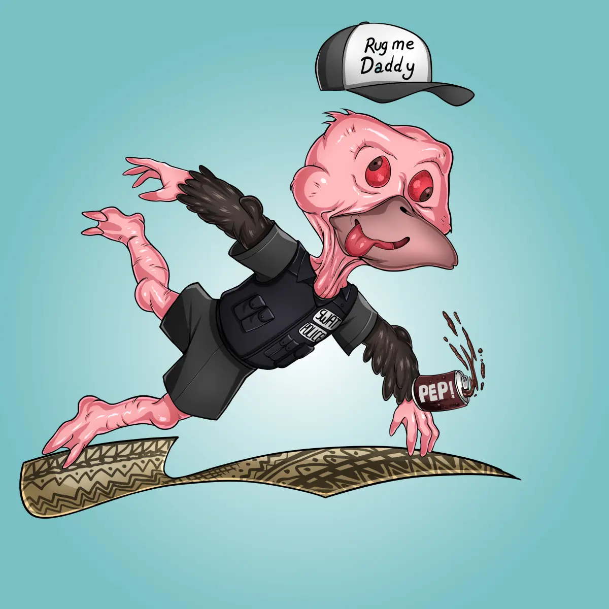 Rug Friends  #6782 NFT on Algorand