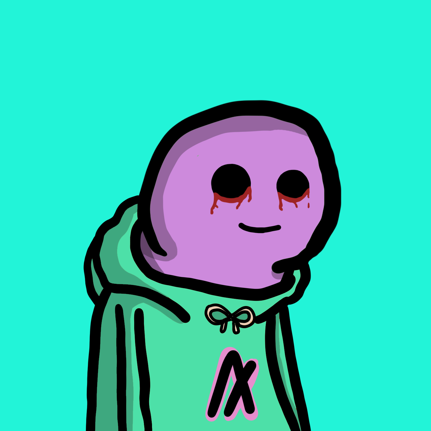 Happy Ghosteez #465 NFT on Algorand