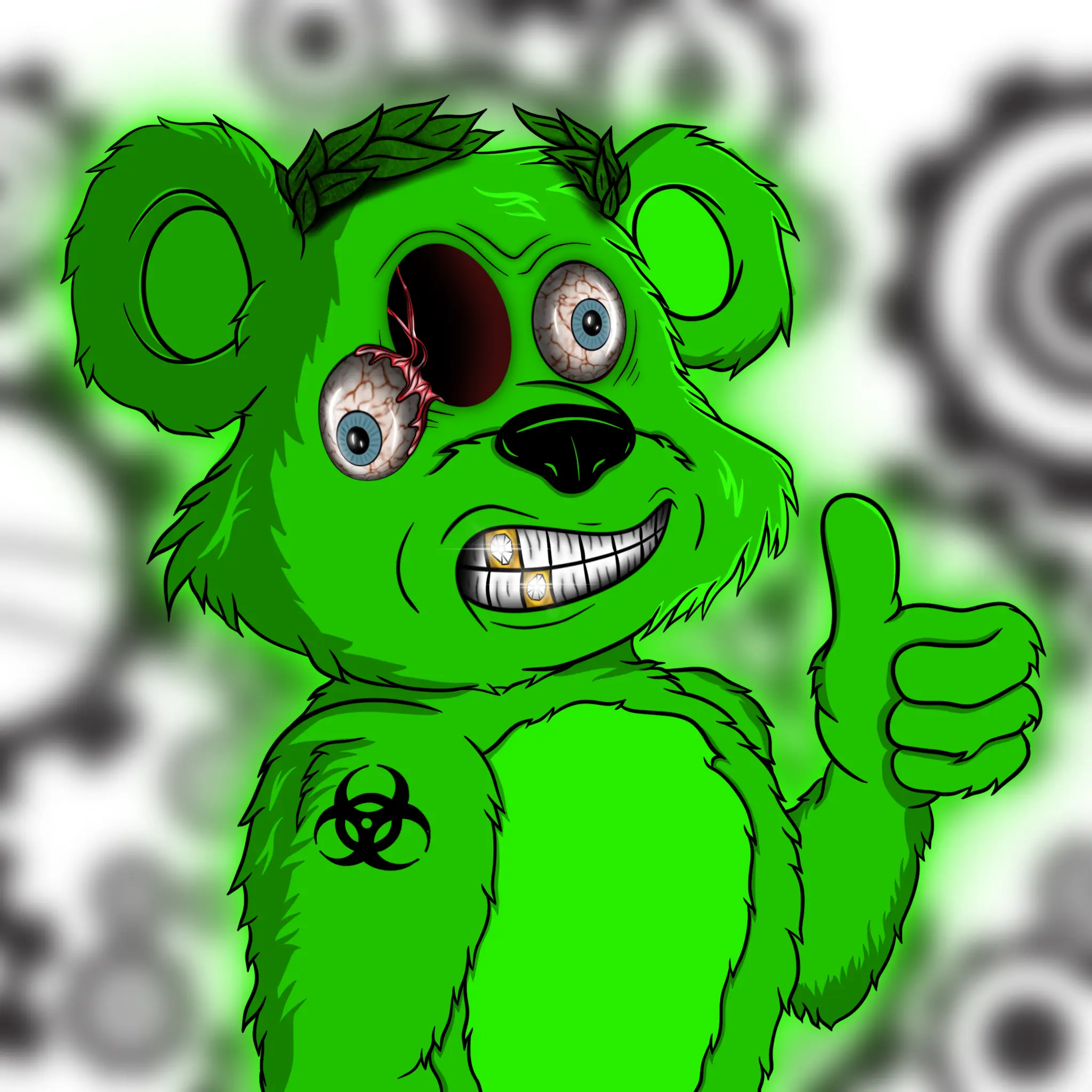 Sketchy Bears Gen2 #492 NFT on Algorand